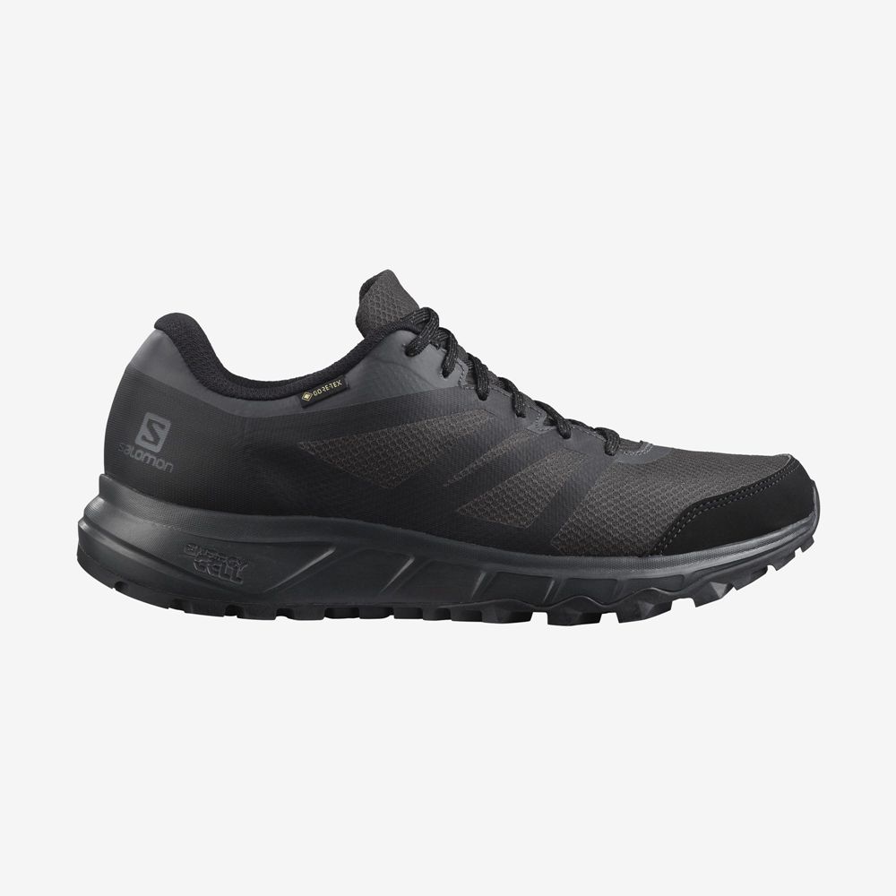 Buty Do Biegania W Terenie Męskie Salomon TRAILSTER 2 GORE-TEX - Czarne - Polska (476-QADFMW)